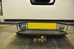 Nissan Navara 2006 reverse camera upgrade 004