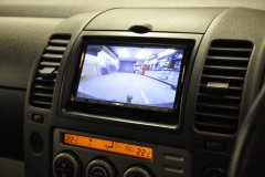 Nissan Navara 2006 reverse camera upgrade 011