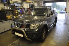 Nissan Navara 2009 reverse camera upgrade 001