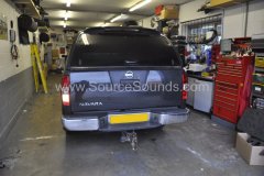 Nissan Navara 2009 reverse camera upgrade 002