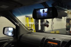 Nissan Navara 2009 reverse camera upgrade 006
