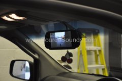 Nissan Navara 2009 reverse camera upgrade 007
