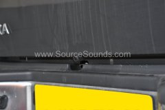 Nissan Navara 2009 reverse camera upgrade 011