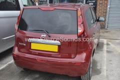 Nissan Note 2011 rear parking sensors 002