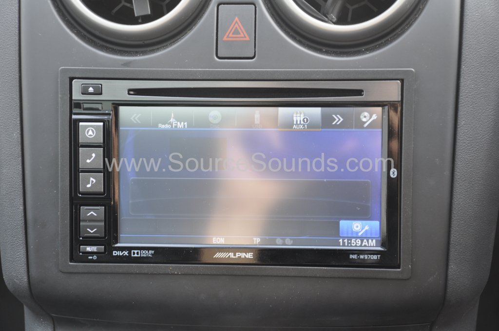 Nissan Qashqai 2011 navigation upgrade 008
