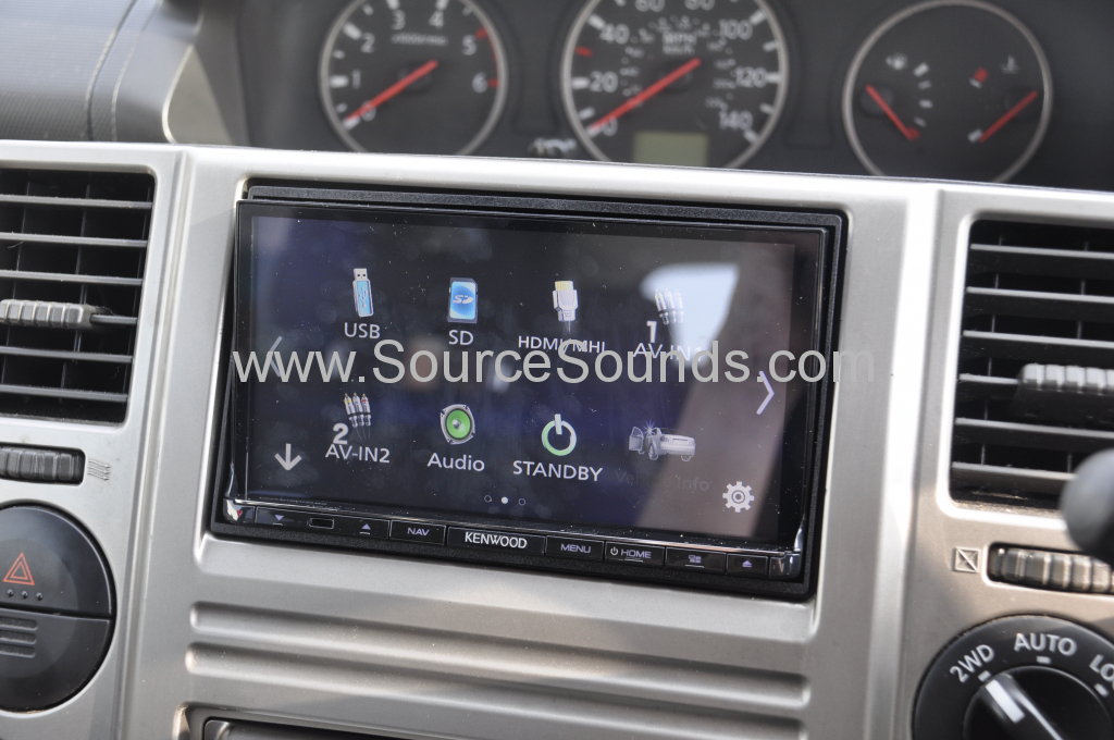 Nissan Xtrail 2005 navi upgrade 005