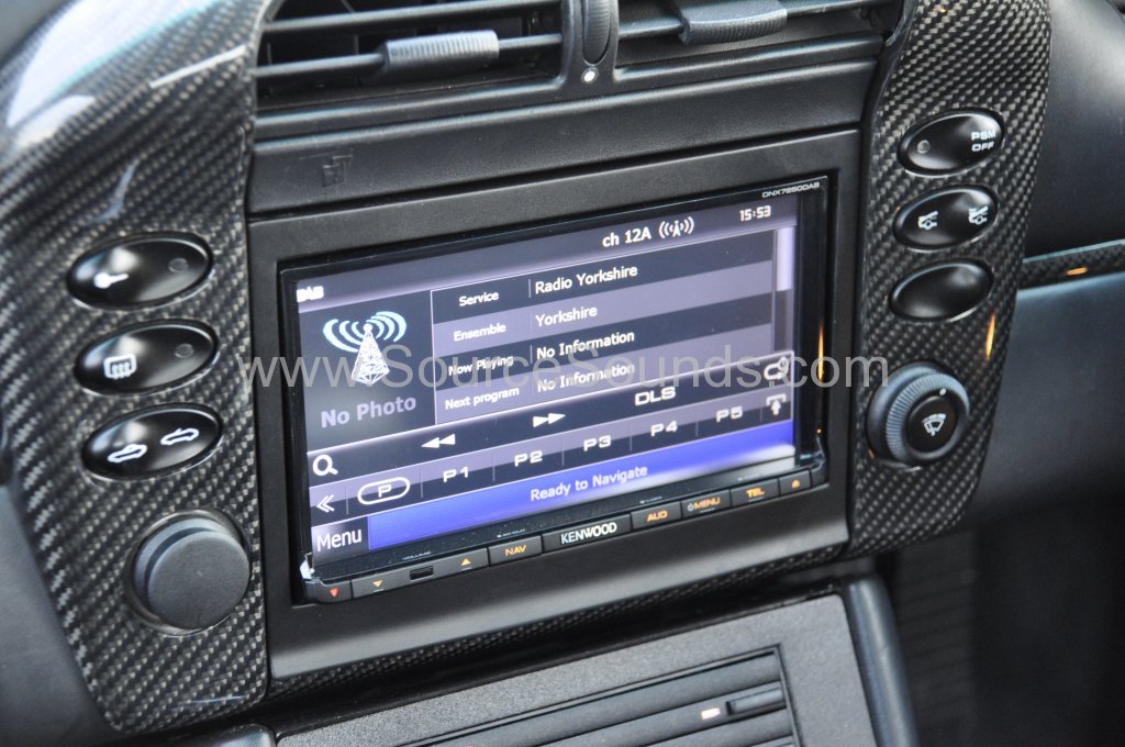 Porsche 996 2003 DAB upgrade 004