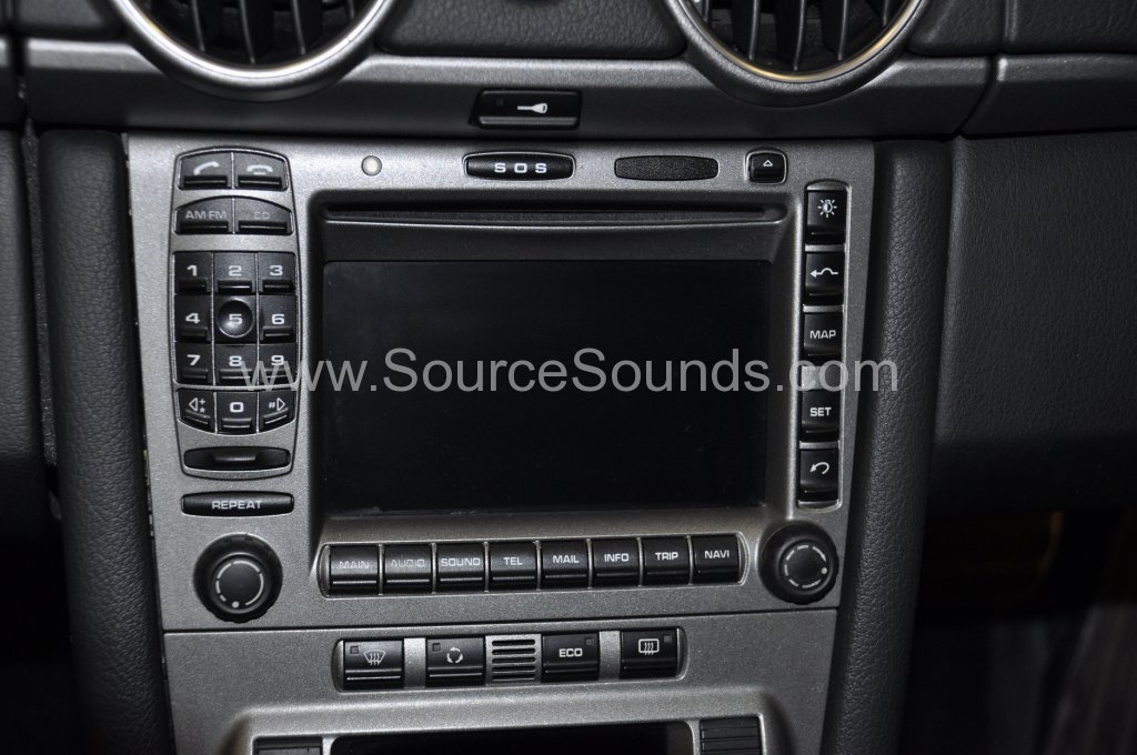 Porsche Boxster 2005 navigation upgrade 004