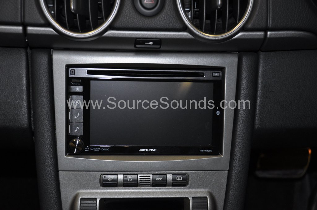 Porsche Boxster 2005 navigation upgrade 006
