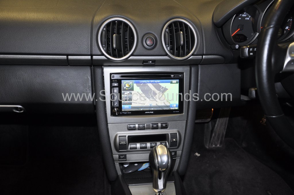 Porsche Boxster 2005 navigation upgrade 009