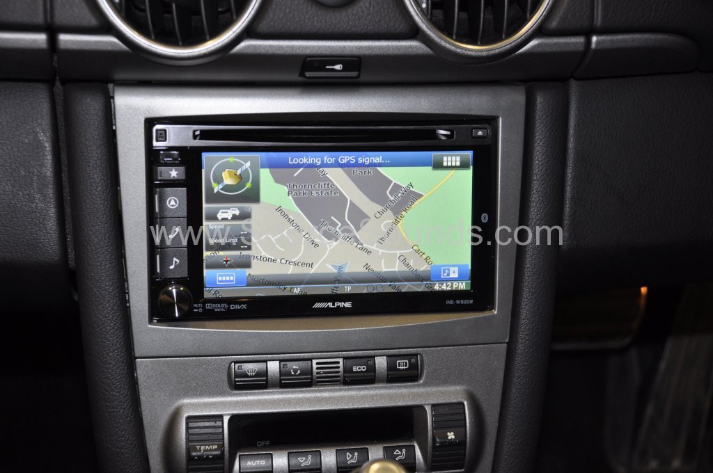 Porsche Boxster 2005 navigation upgrade 010