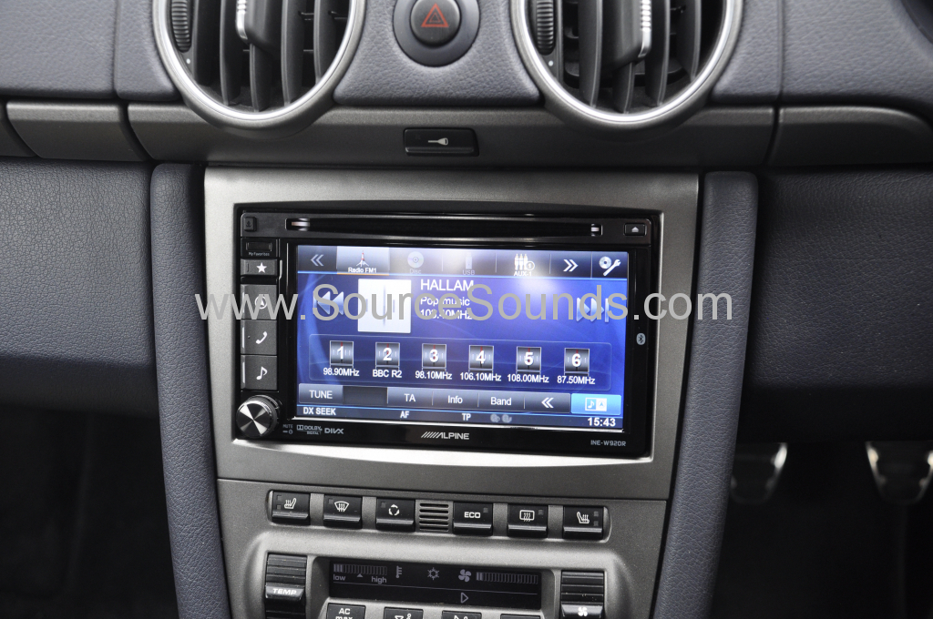 Porsche Boxster 2007 navigation upgrade 005