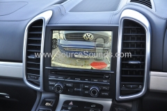 Porsche Cayenne 2013 reverse camera upgrade 006