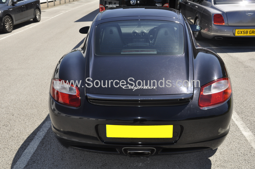 Porsche Cayman 2008 DAB upgrade 002