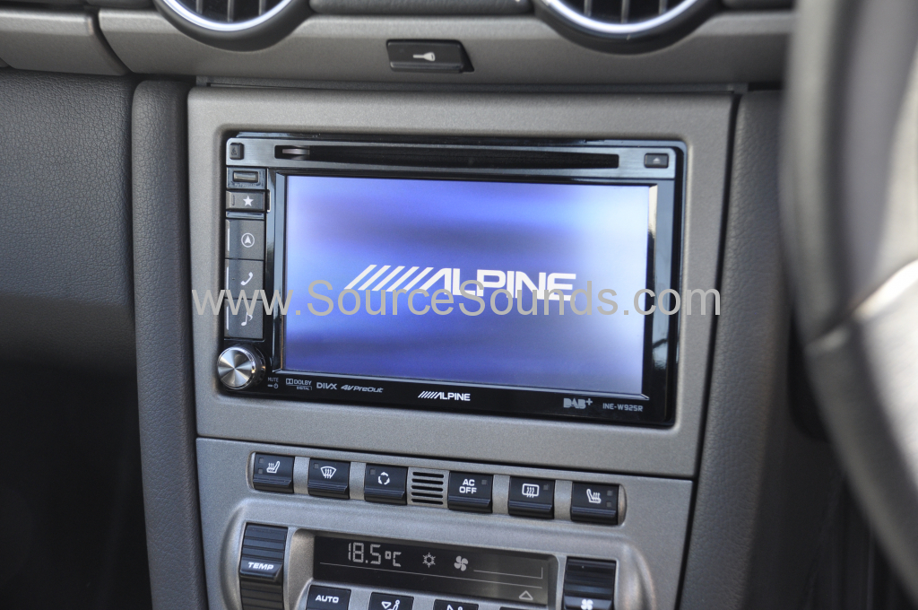 Porsche Cayman 2008 navigation upgrade 004