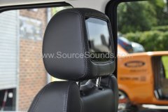Range Rover Sport 2010 Rosen DVD headrest upgrade 007