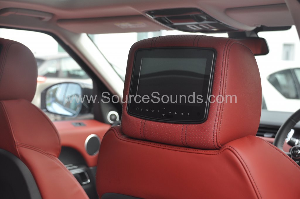 Range Rover Sport 2014 rosen headrest upgrade 007