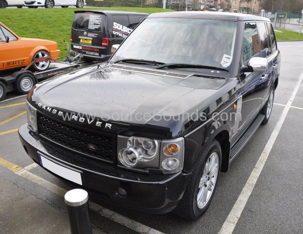 Range Rover Vogue 2002 screen upgrade 001