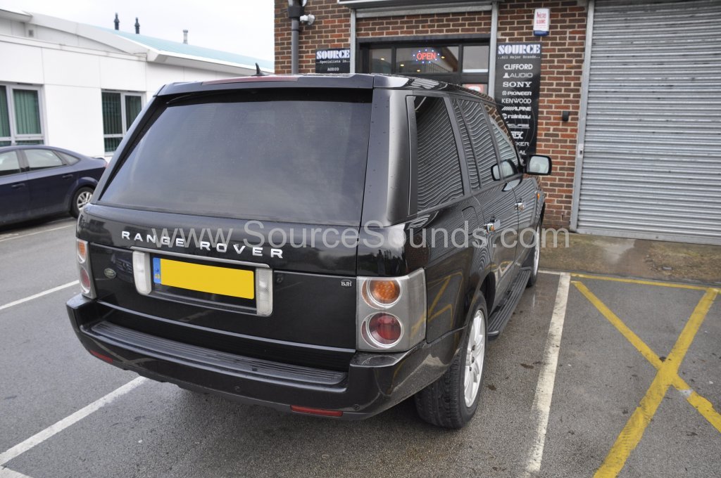 Range Rover Vogue 2002 screen upgrade 002