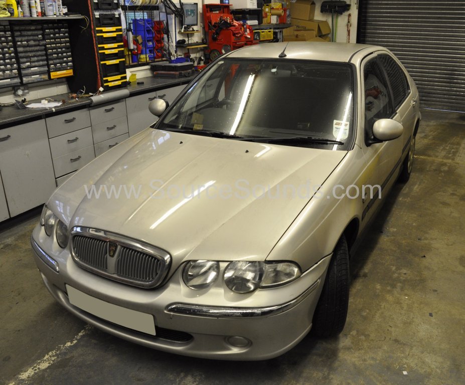 Rover 45 2001 stereo upgrade 001