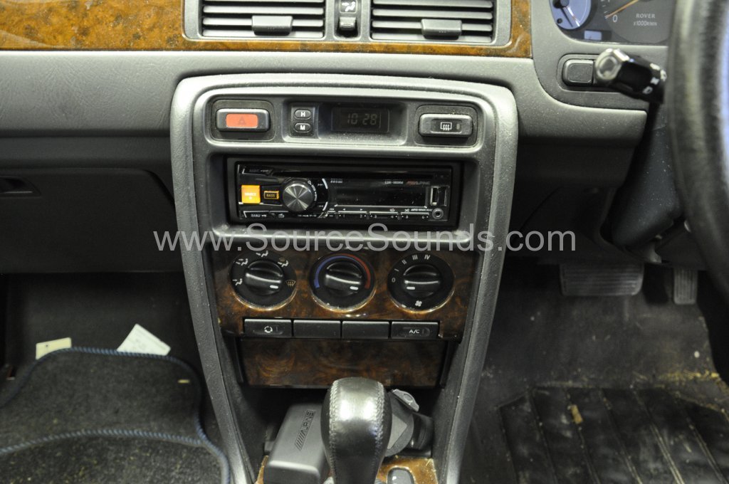 Rover 45 2001 stereo upgrade 004
