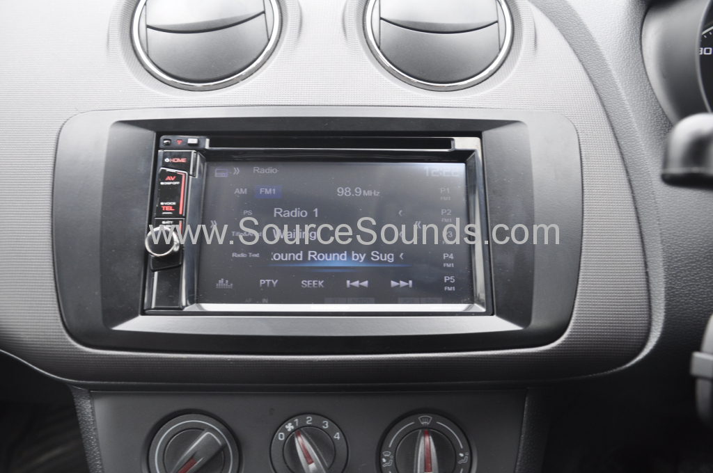 Seat Ibiza DDX screen upgrade 006