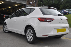 Seat Leon 2014 rear painted sensors 002