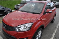 Ssangyong Korando 2014 front sensor upgrade 001