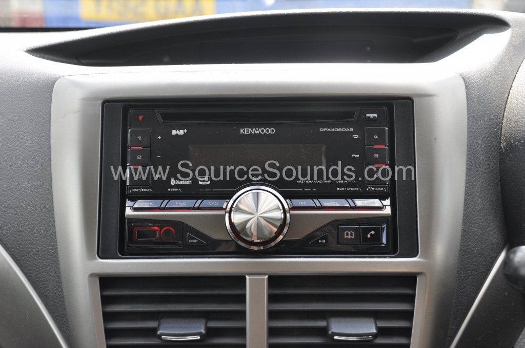 Subaru Impreza 2008 DAB stereo upgrade 004