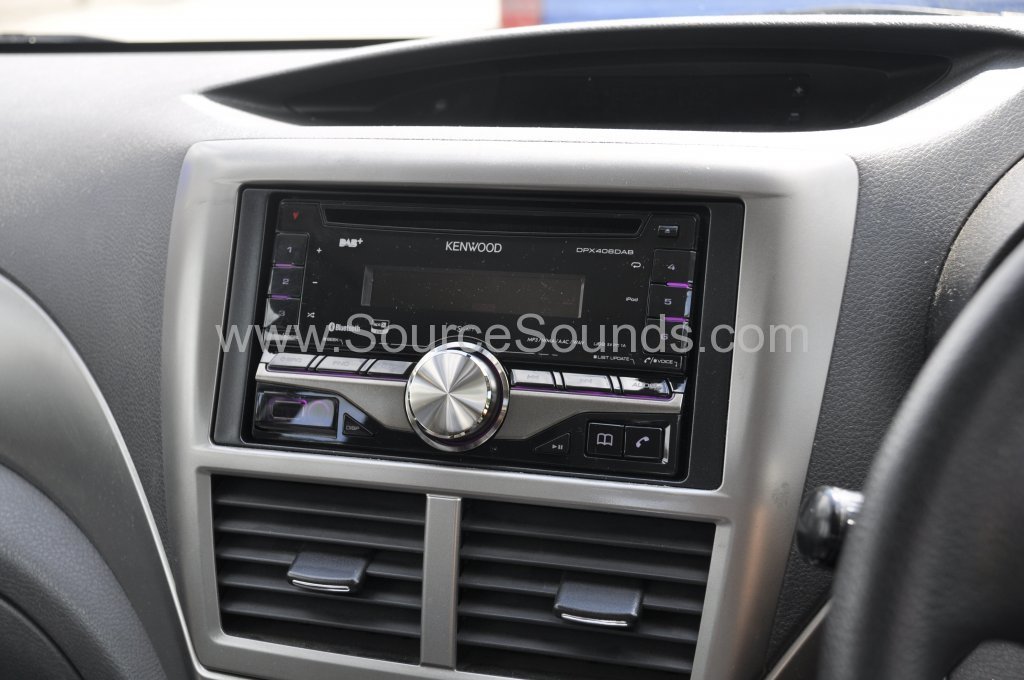 Subaru Impreza 2008 DAB stereo upgrade 005