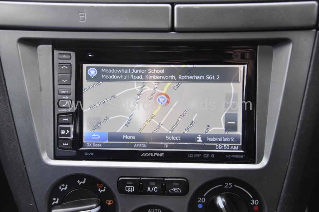 Subaru Impreza WRX 2003 navigation upgrade 006