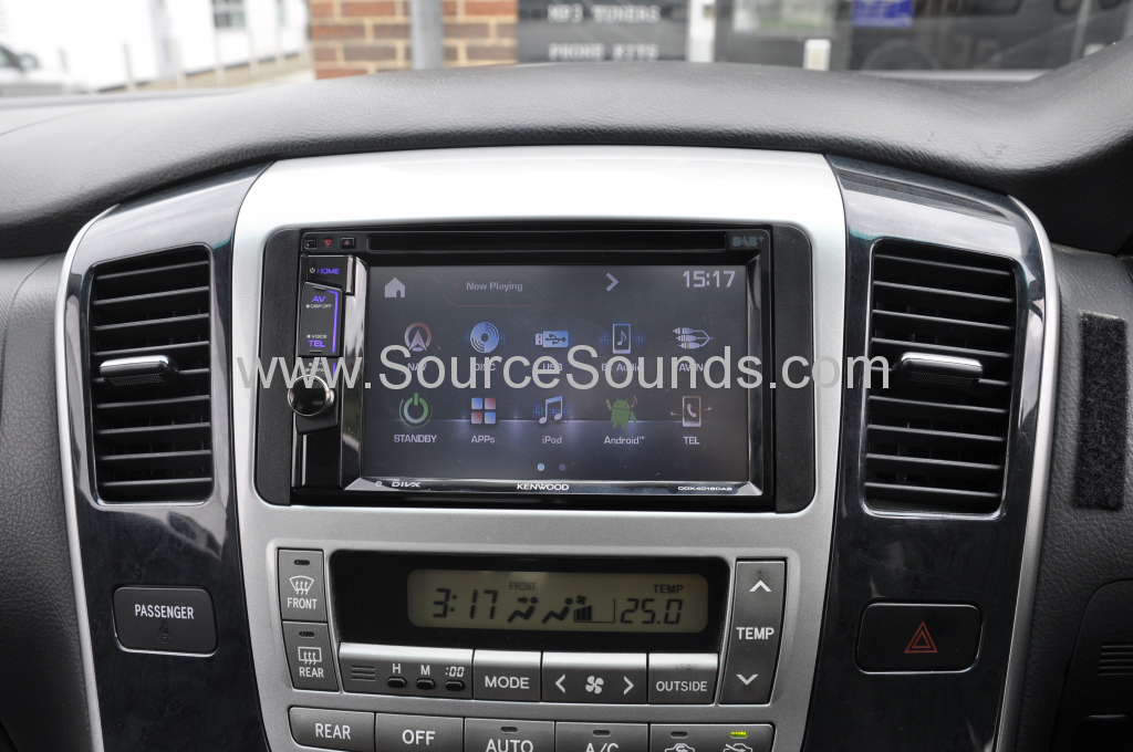 Toyota Alphard 2004 DAB screen upgrade 006