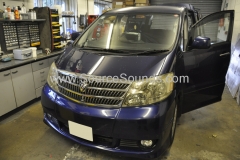 Toyota Alphard 2004 navi upgrade 001