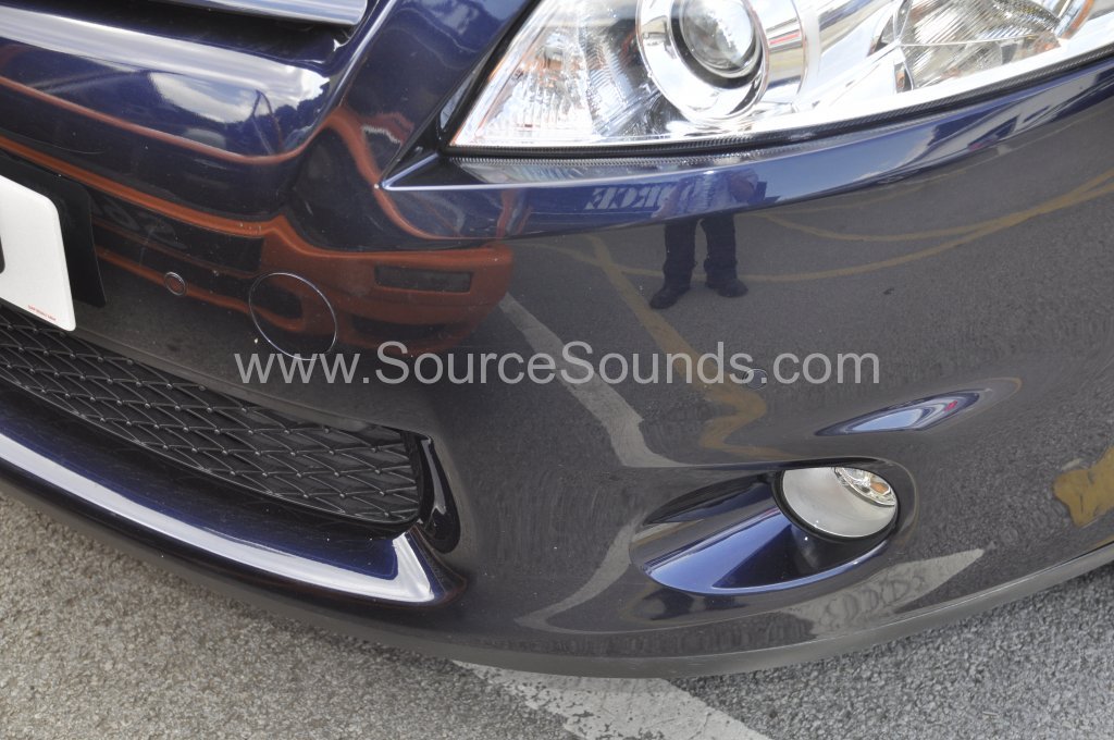 Toyota Auris 2012 front sensor upgrade 003