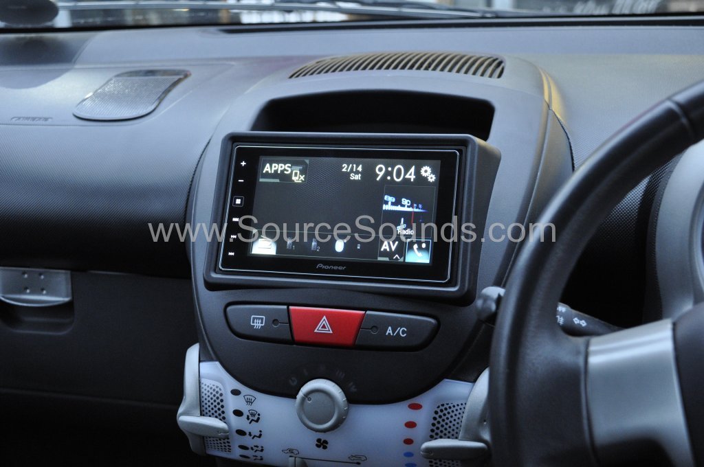 Toyota_Aygo_2012_Pioneer_Carplay_system_upgrade Source Sounds