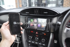 Toyota GT86 2013 DAB screen upgrade 006