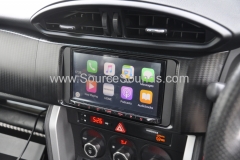 Toyota GT86 2013 DAB screen upgrade 007
