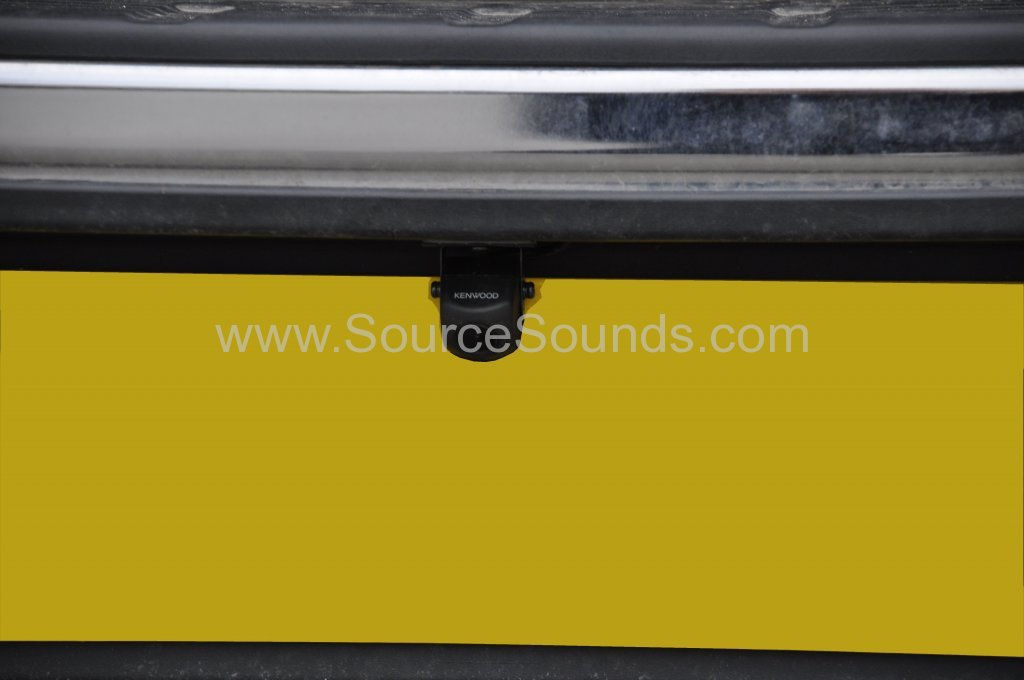 Toyota Invincible 2009 reverse camera upgrade 005