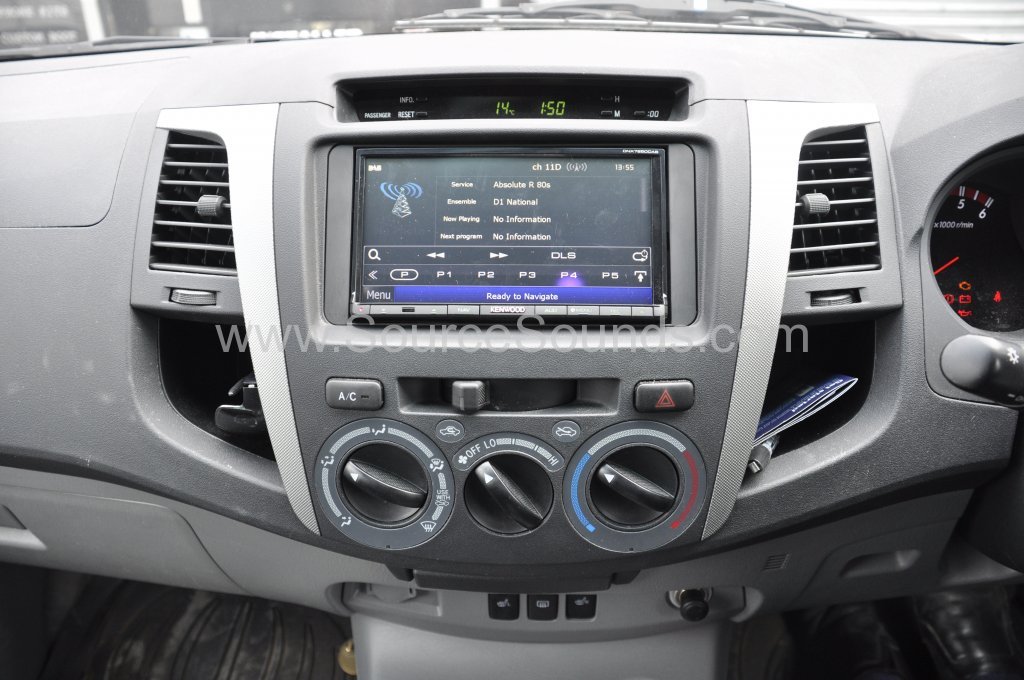 Toyota Invincible 2009 reverse camera upgrade 013