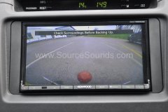 Toyota Invincible 2009 reverse camera upgrade 011