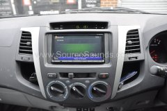 Toyota Invincible 2009 reverse camera upgrade 012