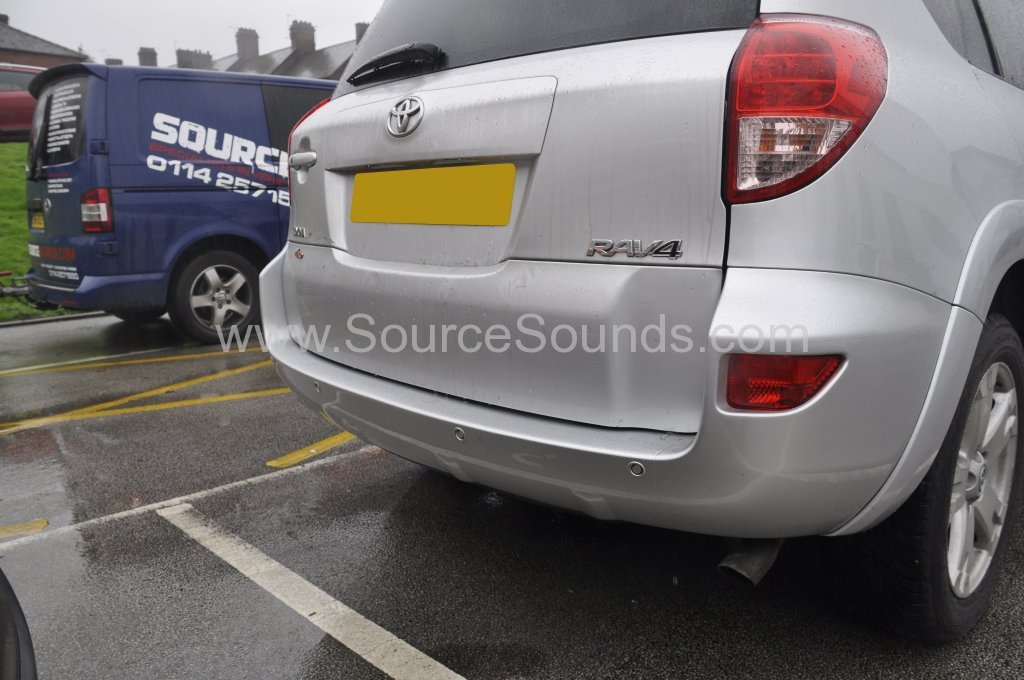 Toyota Rav4 2006 rear sensor upgrade 003