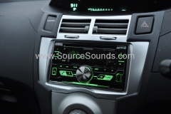 Toyota Yaris 2006 DAB radio upgrade 005