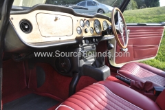 Triumph TR250 1968 audio upgrade 008