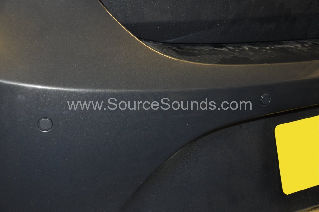 Vauxhall Astra 2014 rear parking sensors 004