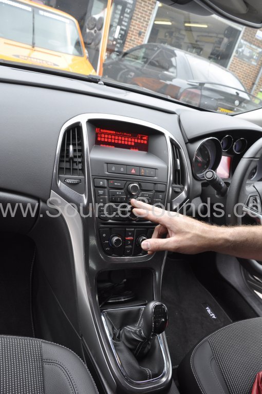 Vauxhall Astra Estate 2012 OEM bluetooth upgrade 006