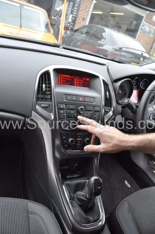 Vauxhall Astra Estate 2012 OEM bluetooth upgrade 008