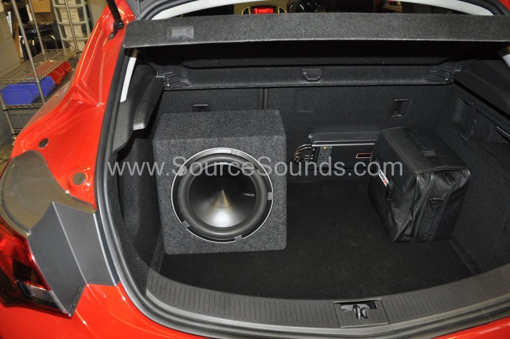Vauxhall Astra GTC 2014 sound proofing upgrade 010