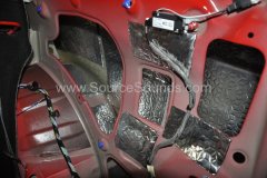 Vauxhall Astra GTC 2014 sound proofing upgrade 006