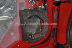Vauxhall Astra GTC 2014 sound proofing upgrade 009